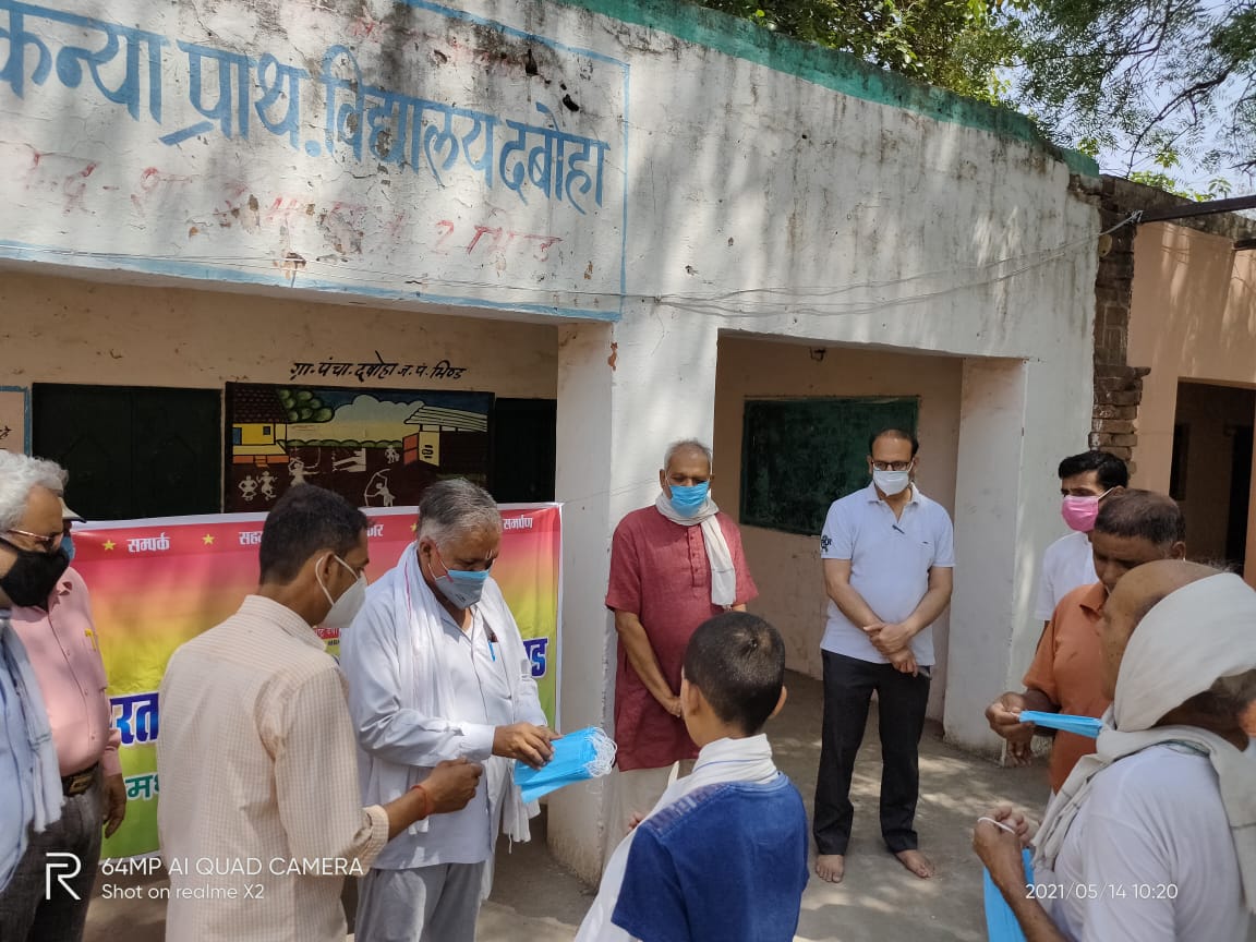भारत विकास  परिषद ने   चलाया   कोरोना जागरुकता अभियान