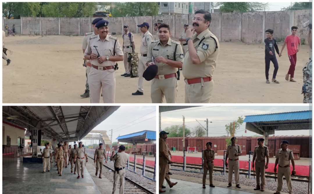 भिंड पुलिस मुस्तैद, अब तक है अमन चैन
