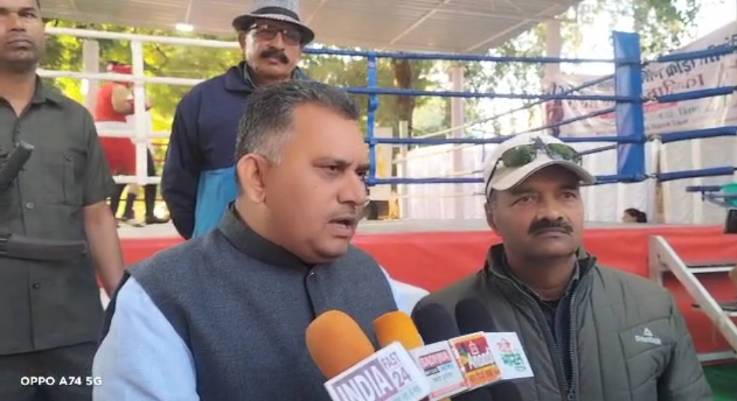 
राज्य स्तरीय 19 वर्षीय बॉक्सिंग प्रतियोगिता भिंड में 
